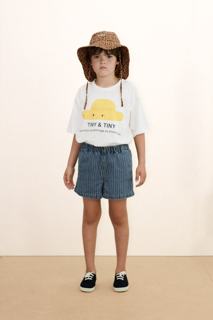 [TINYCOTTONS] Tiny Hat Graphic Tee - Off White