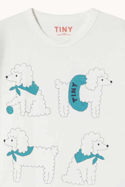 [TINYCOTTONS] Poodle Graphic Tee - Off white