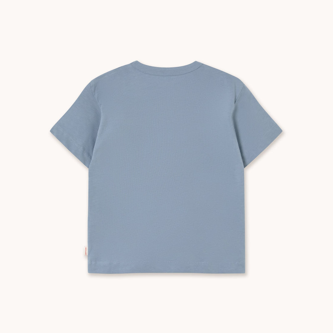 [TINYCOTTONS] Red Dog Graphic Tee - Grey