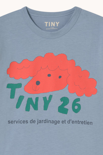 [TINYCOTTONS] Red Dog Graphic Tee - Grey