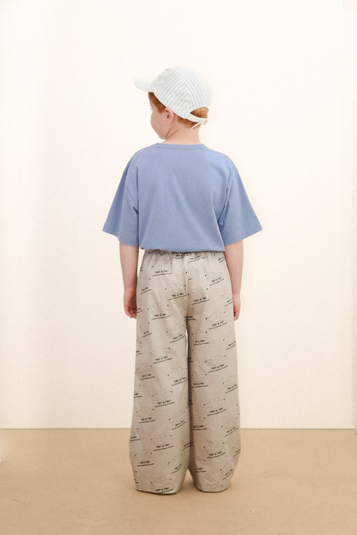 [TINYCOTTONS] Red Dog Graphic Tee - Grey