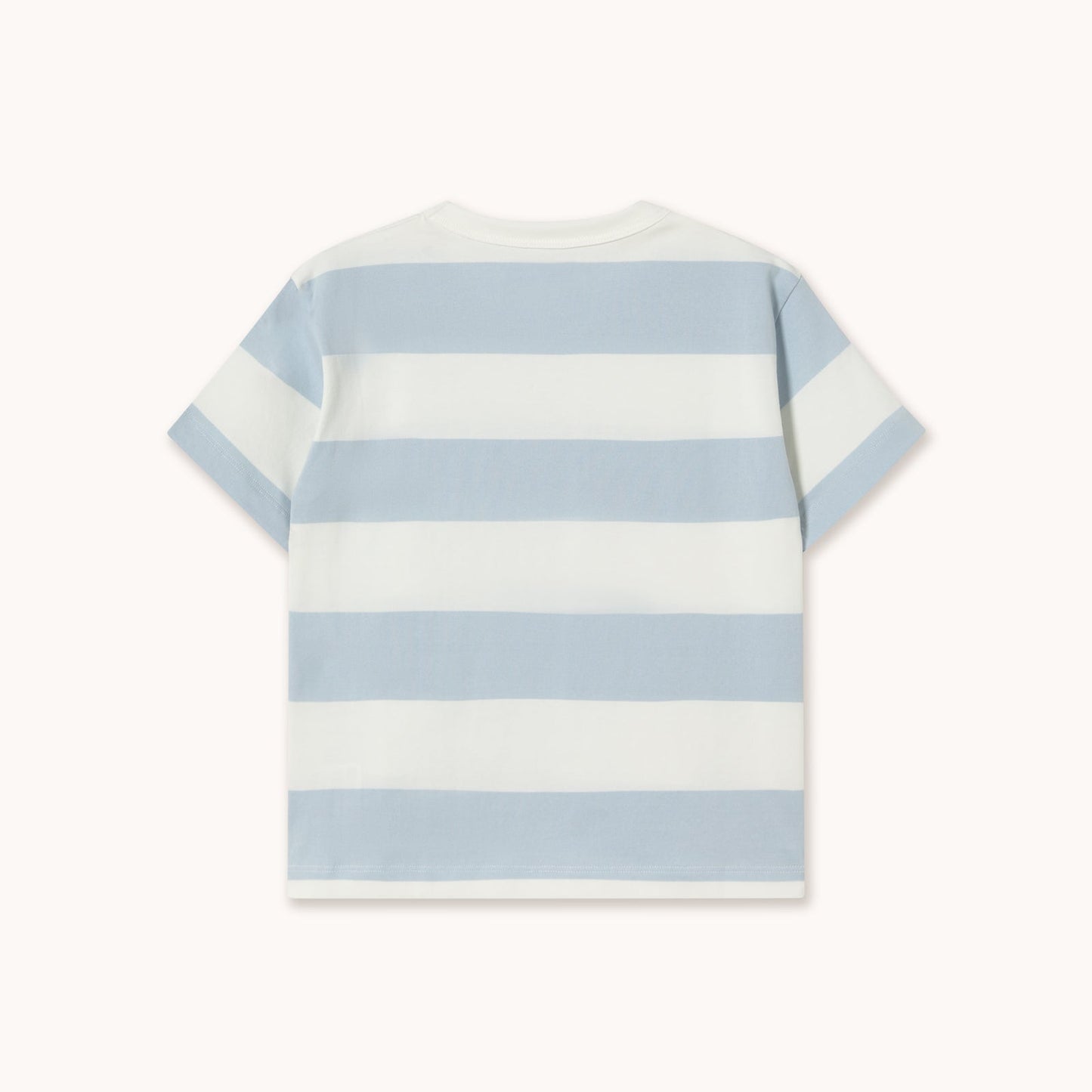 [TINYCOTTONS] Stripes Knit Tee - Washed Blue