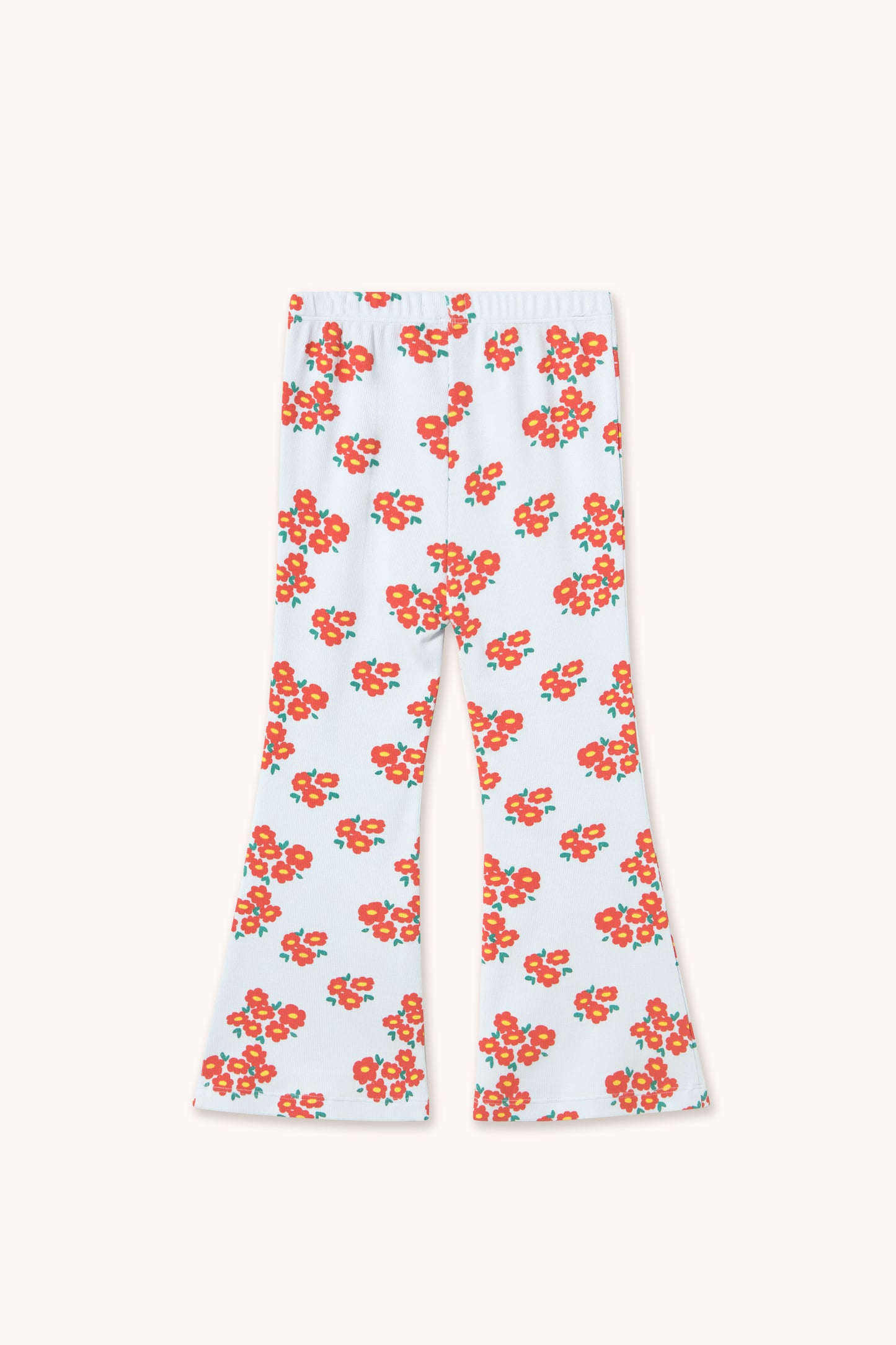 [TINYCOTTONS] Blossoms Rib Pant - Ice Blue