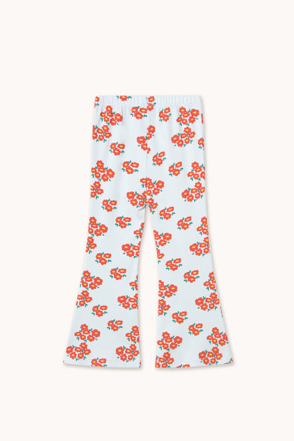 [TINYCOTTONS] Blossoms Rib Pant - Ice Blue