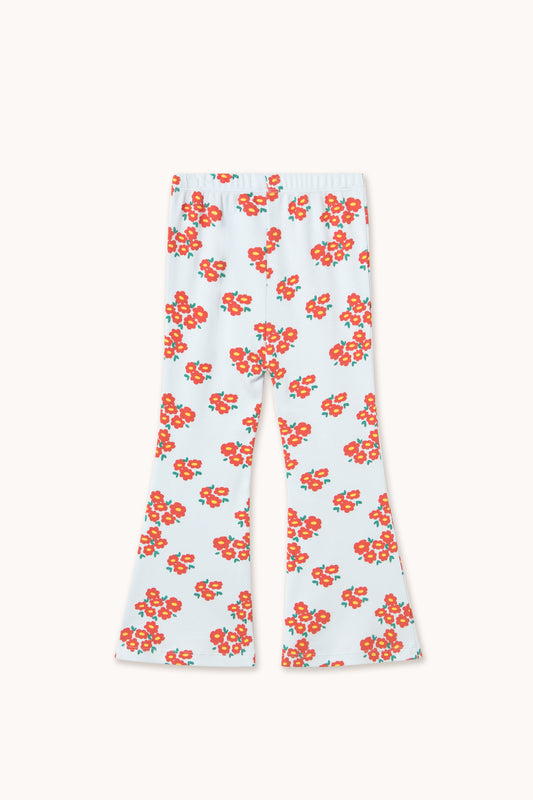 [TINYCOTTONS] Blossoms Rib Pant - Ice Blue
