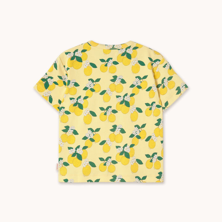 [TINYCOTTONS] Oranges Rib Tee - Mellow Yellow