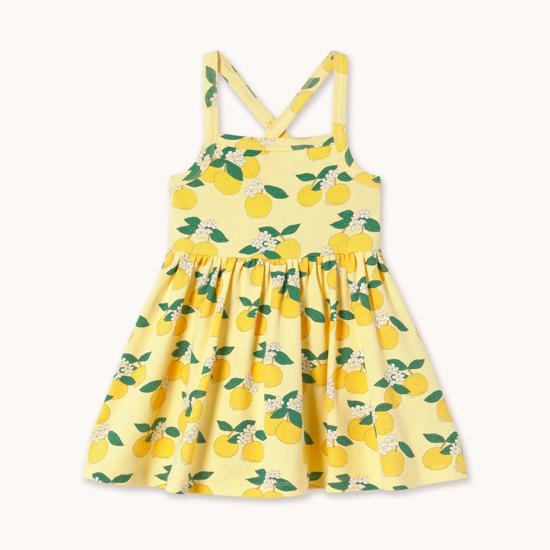 [TINYCOTTONS] Oranges Dress - Mellow Yellow