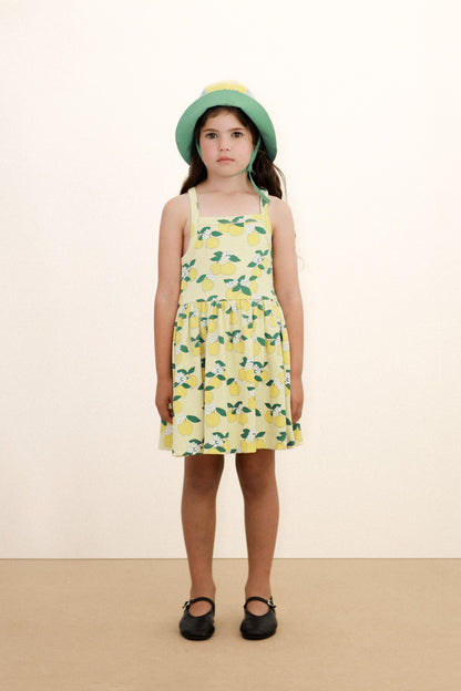 [TINYCOTTONS] Oranges Dress - Mellow Yellow