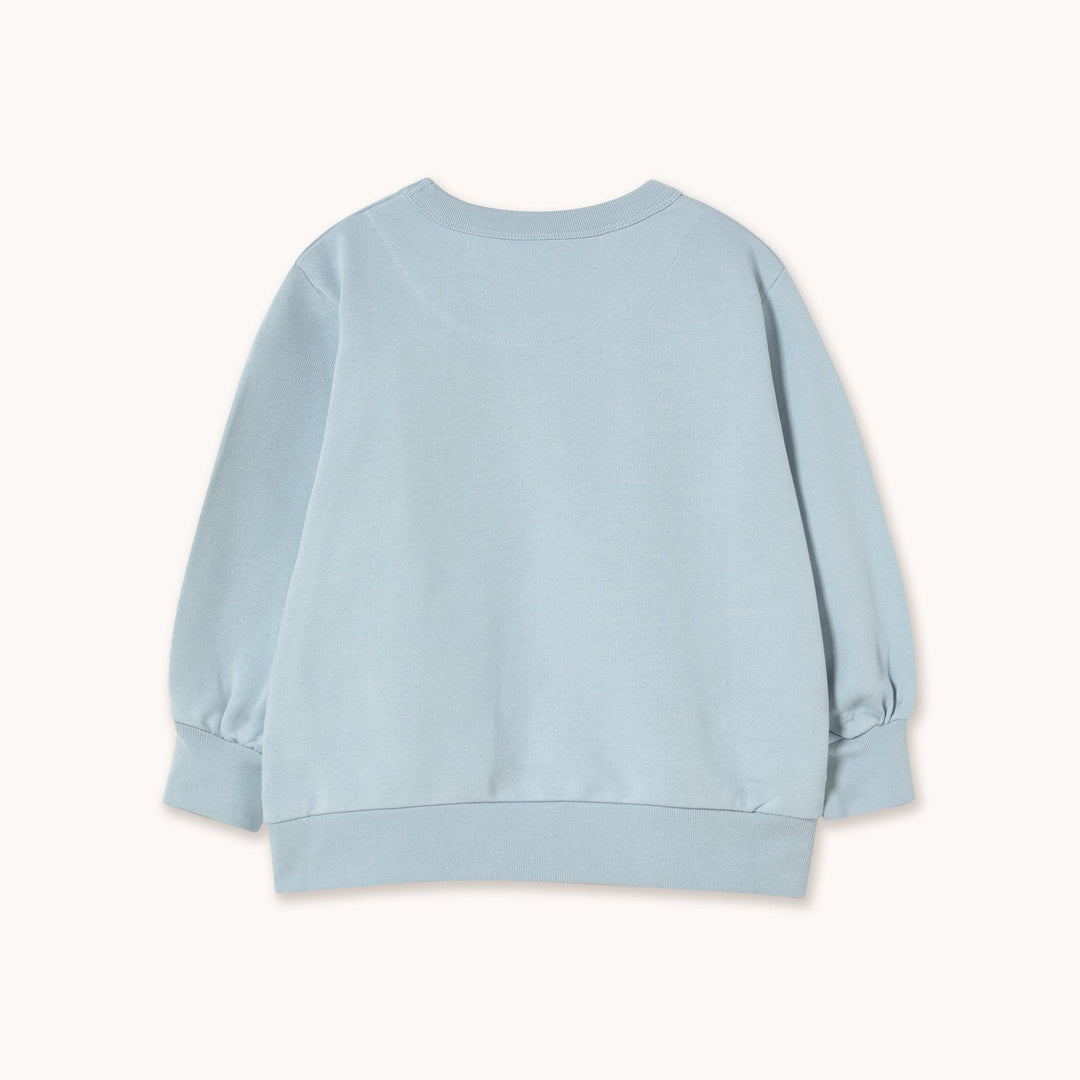 [Tinycottons] Tiny Hat Graphic Sweatshirt - Washed Blue