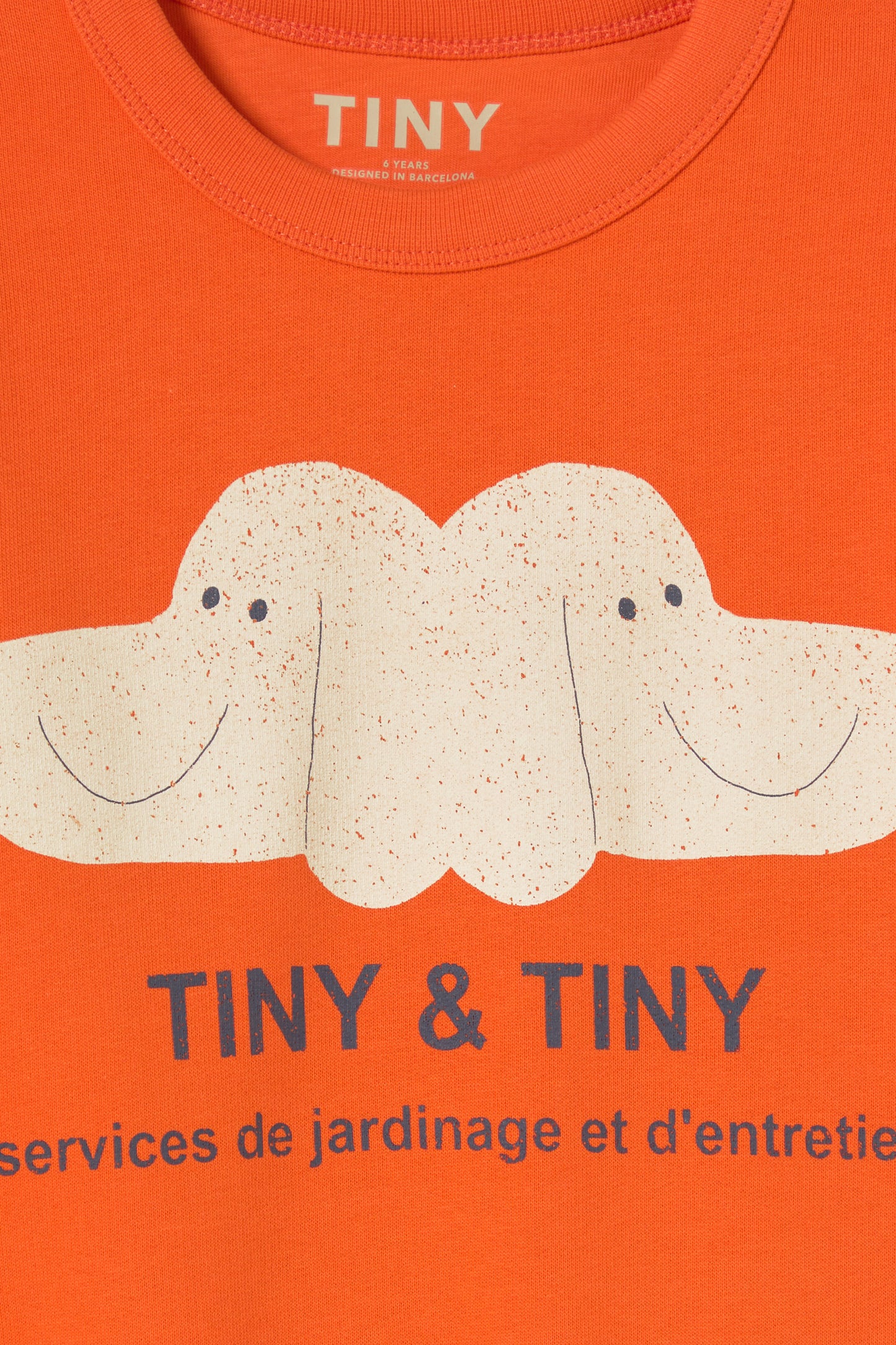 [Tinycottons] TINY & TINY Graphic Sweatshirt - Summer Red