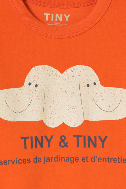 [Tinycottons] TINY & TINY Graphic Sweatshirt - Summer Red