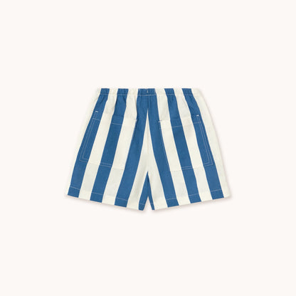 [TINYCOTTONS] Light Navy Striped Shorts - Light Navy