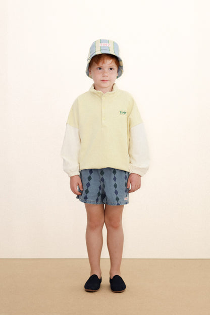[TINYCOTTONS] Diamonds Shorts - Light Wash Denim