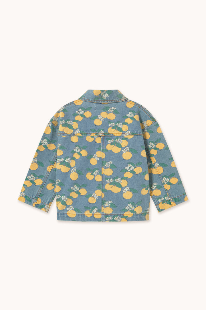 [TINYCOTTONS] Oranges Denim Jacket - Light Wahs Denim