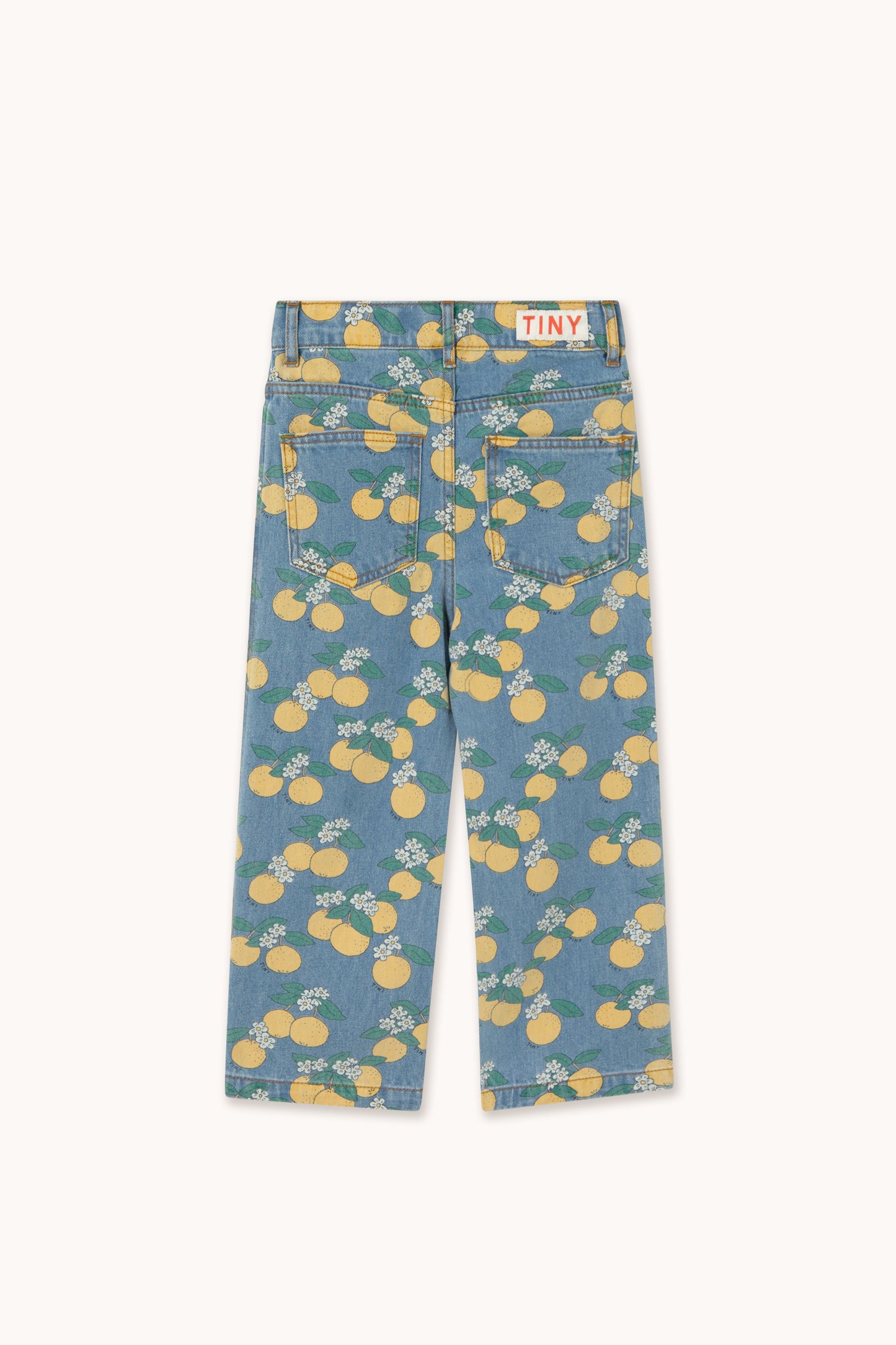 [TINYCOTTONS] Oranges Denim Jeans - Light Wash Denim