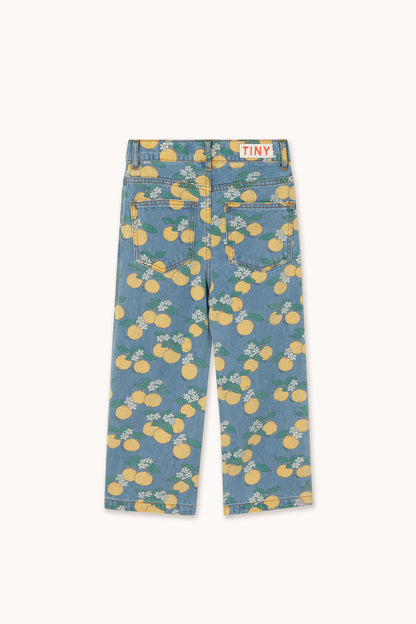 [TINYCOTTONS] Oranges Denim Jeans - Light Wash Denim