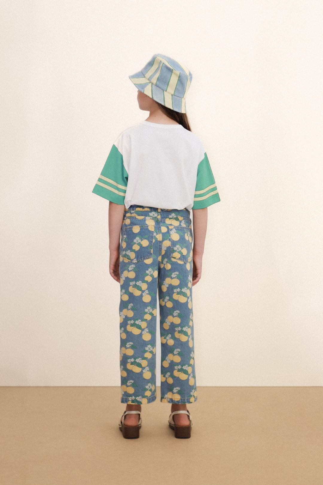 [TINYCOTTONS] Oranges Denim Jeans - Light Wash Denim