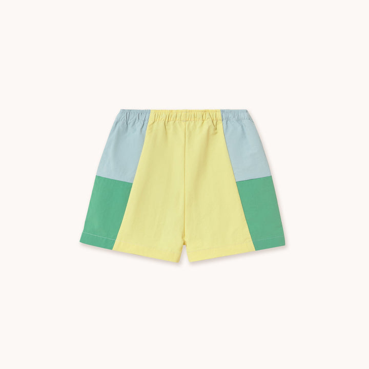 [TINYCOTTONS] Color Block Woven Shorts - Multicolor