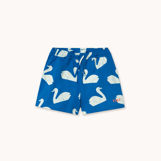[TINYCOTTONS]Big Swans Swim Trunks - Blue