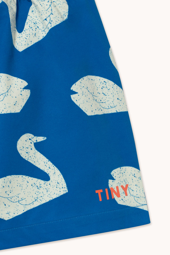 [TINYCOTTONS]Big Swans Swim Trunks - Blue