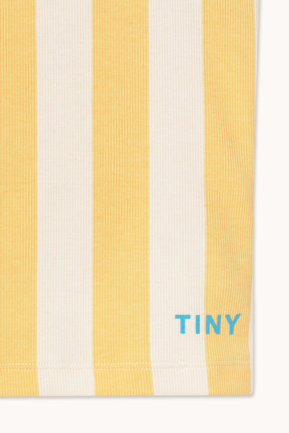 [TINYCOTTONS]Yellow Stripes Tank Top - Dusty Yellow