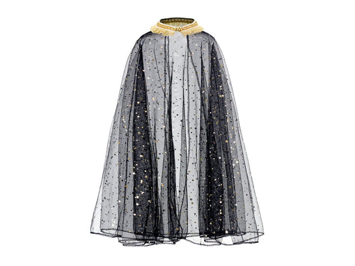 [PartyDeco]Costume for a girl - Cape, black