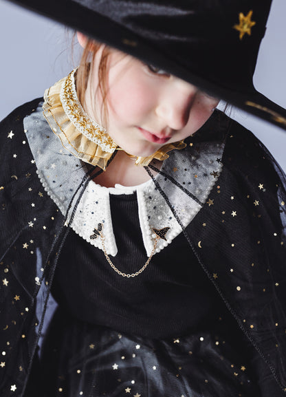 [PartyDeco]Costume for a girl - Cape, black