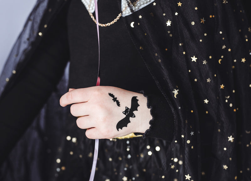 [PartyDeco]Costume for a girl - Cape, black