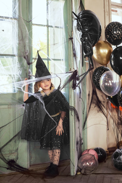 [PartyDeco]Costume for a girl - Cape, black