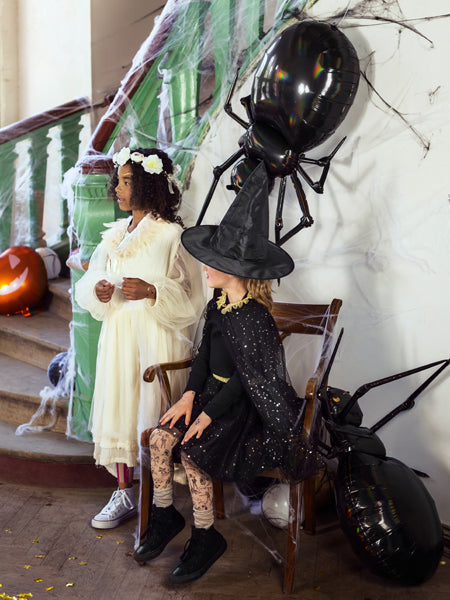 [PartyDeco]Costume for a girl - Cape, black
