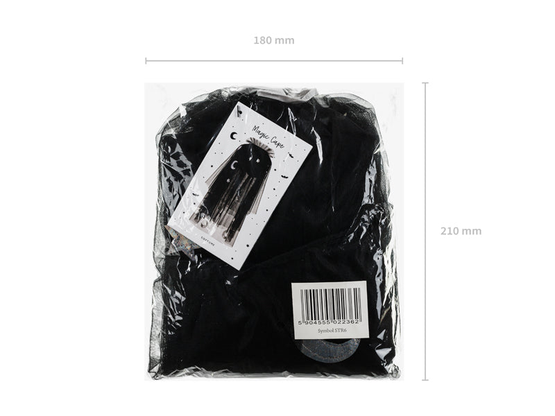 [PartyDeco]Costume - Cape, black