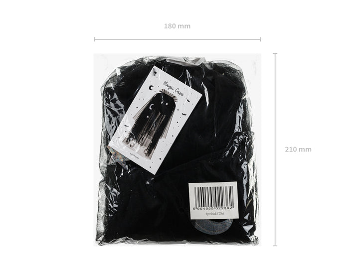 [PartyDeco]Costume - Cape, black