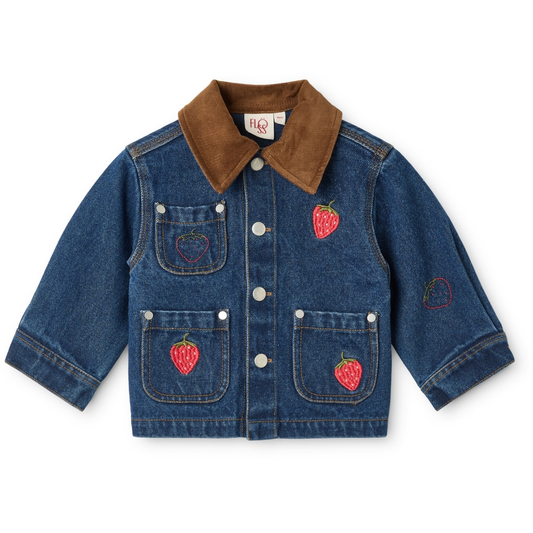 [Floss]Sage Jacket - Mid Blue