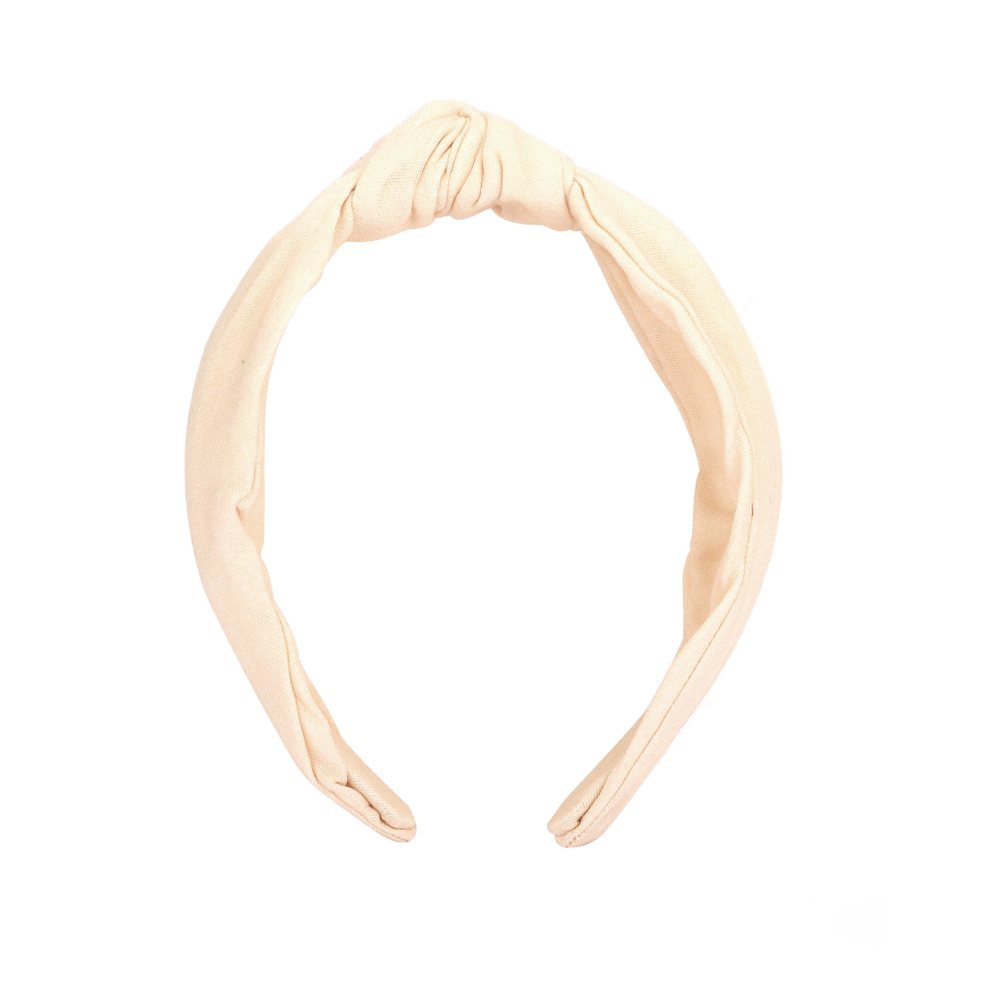 [Grech & Co.] Classic Knot Headband - Sand