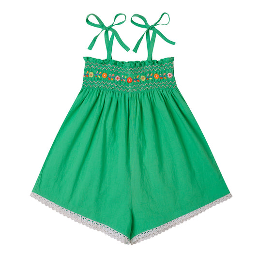 [Kidsagogo] Sanita Jumpsuit - Meadow Green