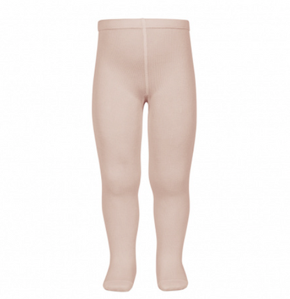 [Condor] Plain Stitch Basic Tights - [544 Old Rose]