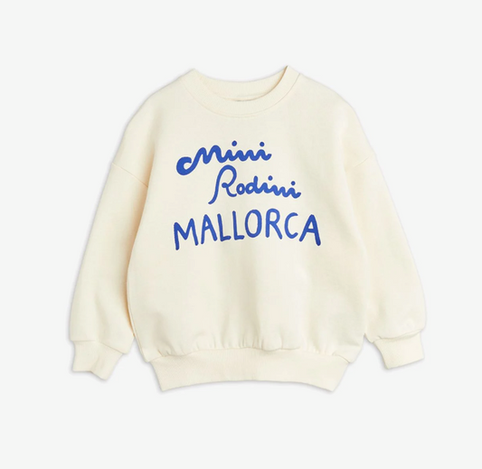 [Mini Rodini] Mallorca Patch Sweatshirt - Off white