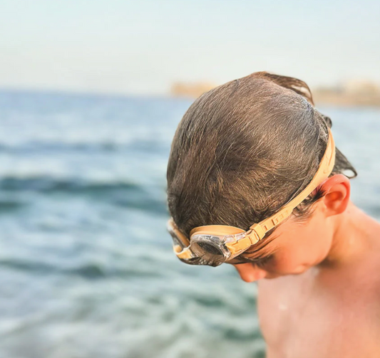 [Grech & Co.] Anti UV + Fog Swim Goggles - Buckwheat
