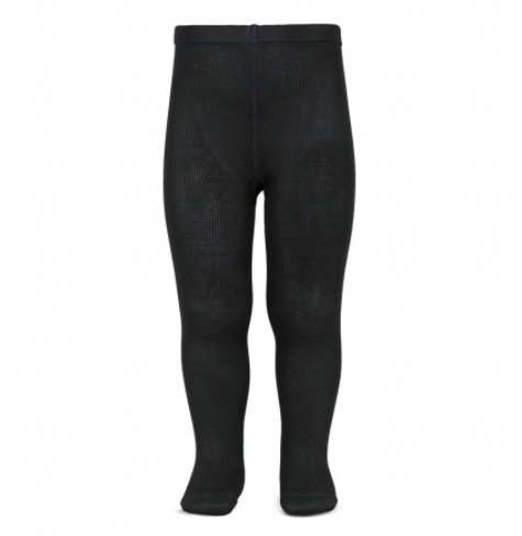[Condor] Plain Stitch Basic Tights - [900 Black]