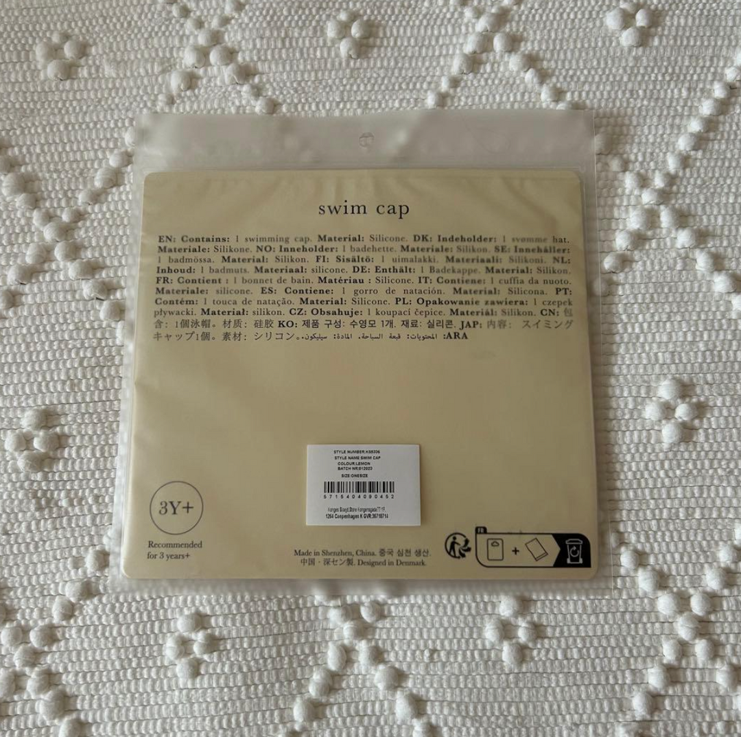 [konges slojd] Lemon Swim Cap