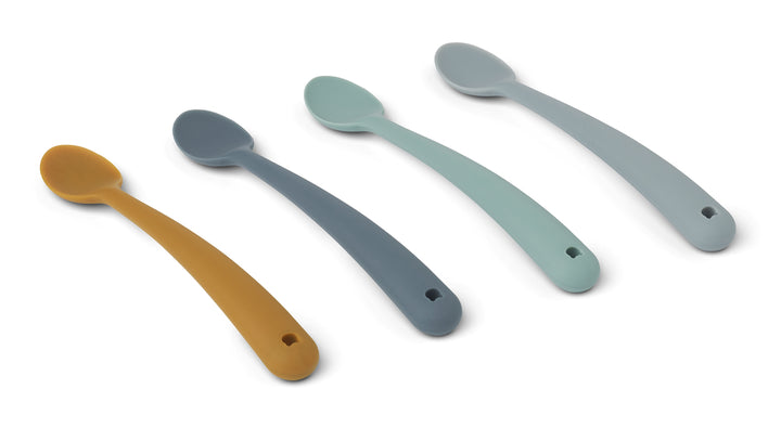 [Liewood] Siv Feeding Spoon - Blue Multi Mix