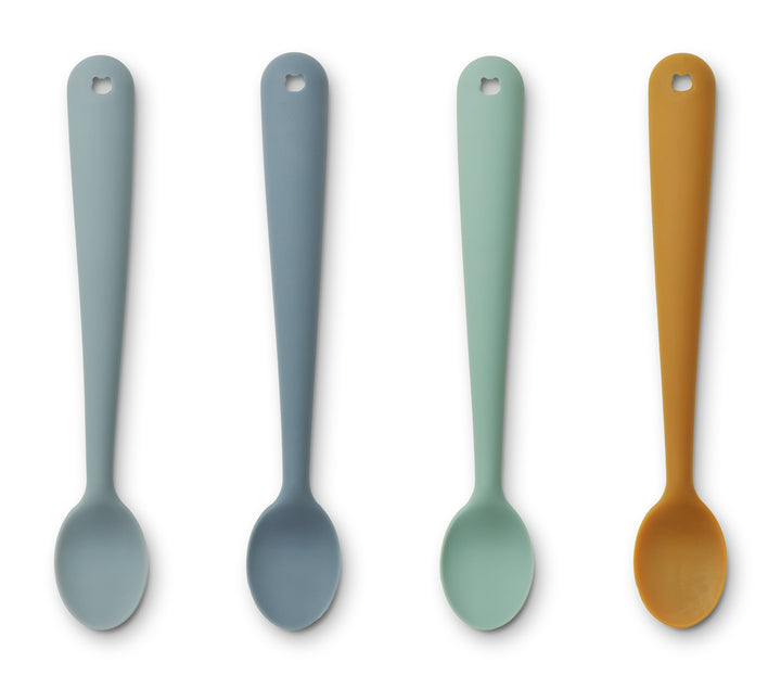 [Liewood] Siv Feeding Spoon - Blue Multi Mix