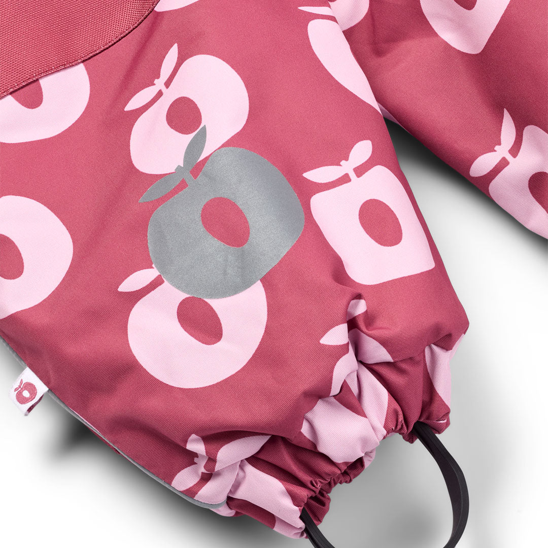 [Smafolk] Snowsuit For Toddlers With Apples - Berry Hug