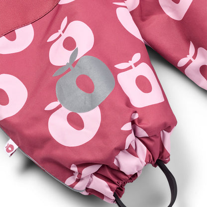 [Smafolk] Snowsuit For Toddlers With Apples - Berry Hug