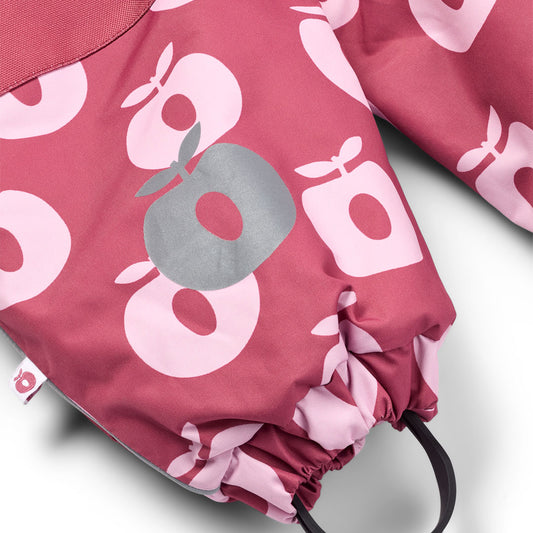 [Smafolk] Snowsuit For Toddlers With Apples - Berry Hug