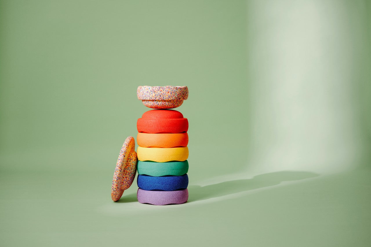[Easter Promotion Set][Stapelstein] Rainbow Set Complete Classic