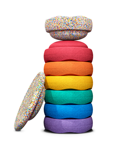 [Easter Promotion Set][Stapelstein] Rainbow Set Complete Classic