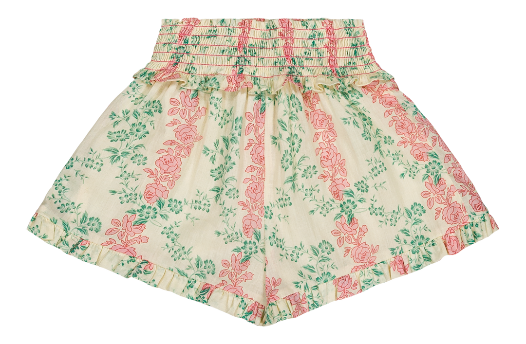 [Bachaa] Sunbeam Blouse & Short Set - Arabesque print