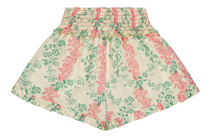[Bachaa] Sunbeam Blouse & Short Set - Arabesque print