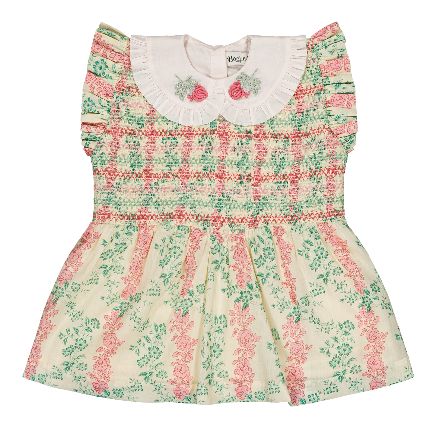 [Bachaa] Sunbeam Blouse & Short Set - Arabesque print